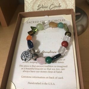 Gemstone bracelet